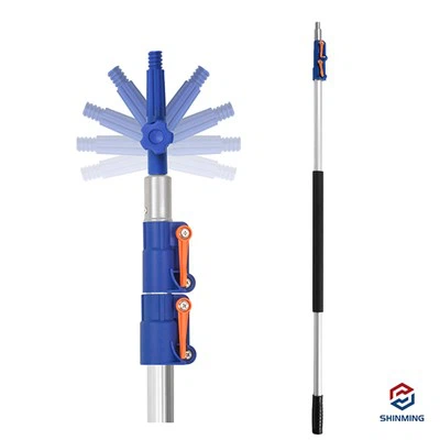 Гофрований алюмінієвий телескопічний полюс